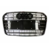 2012-2014 Audi A6 Ön Panjur Nikelajlı (İç Petekleri Siyah) (Bfn) (Adet) (Oem No:4G0853651), image 1