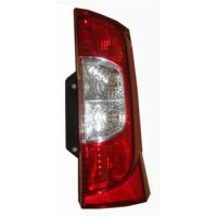 2008-2017 Peugeot Bipper Stop Lambası Sağ Kırmızı-Beyaz (Bagaj Kapağı Yana Açılan Tip) (Pleksan) (Adet) (Oem No:1353205080), image 1