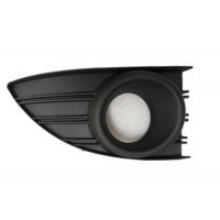 2009-2012 Renault Fluence Sis Lamba Kapağı Sağ Siyah Sis Delikli (Sis Çerçevesi Siyah) (Adet) (Oem No:261521098R), image 1