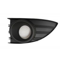 2009-2012 Renault Fluence Sis Lamba Kapağı Sol Siyah Sis Delikli (Sis Çerçevesi Siyah) (Adet) (Oem No:261521098L), image 1