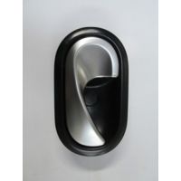 2009-2012 Renault Clıo Symbol Sd- Ön Kapı İç Açma Kolu Sol Siyah Elceği Gümüş Gri Hushan Oem No: 8200735219, image 1