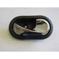 2009-2012 Renault Clıo Hb Ön Kapı İç Açma Kolu Sağ Siyah Elceği Nikelajlı Oem No: 806701730R, image 1