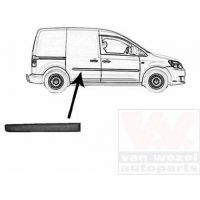 1996-2010 Volkswagen Caddy Arka Kapı Bandı Sağ (Pleksan) (Adet) (Oem No:2K0853536E9B9), image 1