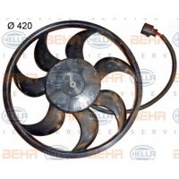 T5 2004  Fan Motoru Sol (8Ew 351 150 334) (420 Mm) (Oem No:7H0959455A), image 1