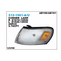 Sinyal Lambası Corolla 1993-1995 Çıkıntılı Sarı Duylu Sol (Oem No:81620-12530) (Adet), image 1