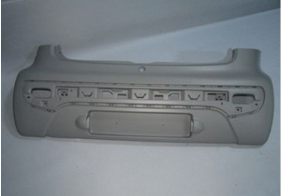 2007-2013 Citroen C1 Arka Tampon Gri (Astarlı Tyg) (Adet) (Oem No:7410Y8), image 1