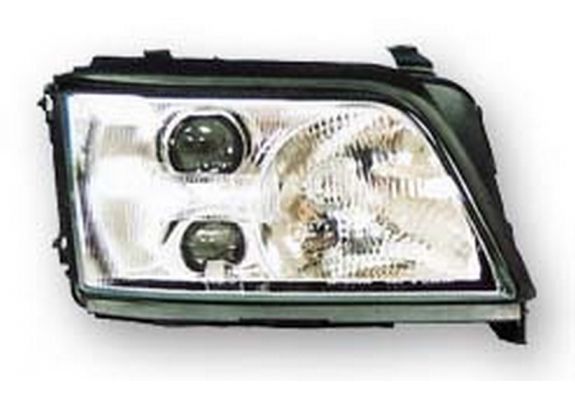 1995-1997 Audi A6 Far Lambası Sağ Manuel-Elektrikli-Mercekli Sisli Tip (H1-H1-H3) (Famella) (Adet) (Oem No:1El007270161), image 1