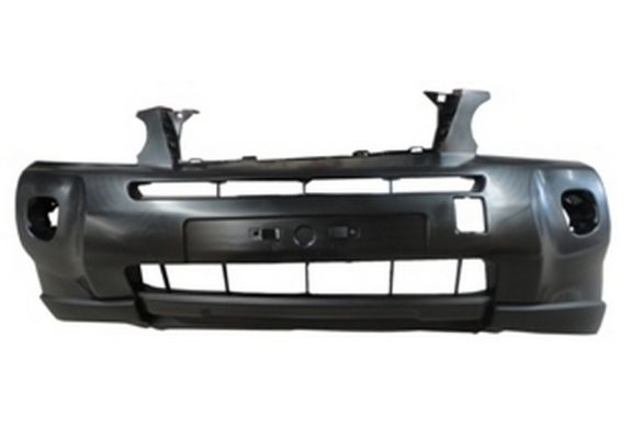 2008-2011 Nissan Xtrail Ön Tampon Siyah (Far Yıkama Deliksiz-Sis Delikli Fpı) (Adet) (Oem No:62022Jg44H), image 1