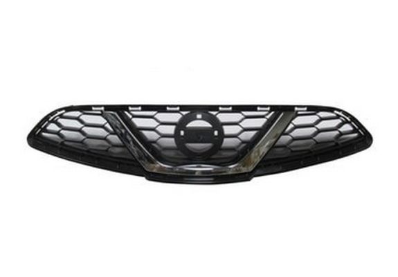 2013-2018 Nissan Micra K13 Ön Panjur Siyah-Nikelajlı (Tüv)(Tyg) (Adet) (Oem No:623103Hn0A), image 1