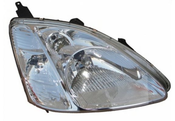 2002-2003 Honda Civic Hb Far Lambası Sağ Manuel Beyaz (Type-R) (H4) (Eagle Eyes) (Adet) (Oem No:33101S6Ag01), image 1