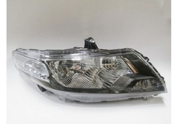 2009-2012 Honda City Far Lambası Sağ Elektrikli-Motorsuz (H4) (Famella) (Adet) (Oem No:33100Tm0Y01), image 1