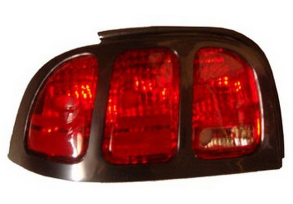 1996-1998 Ford Mustang Stop Lambası Sol Kırmızı Üst Çerçevesi İle Birlikte (Eagle Eyes) (Adet) (Oem No:F7Zz13405Ca), image 1