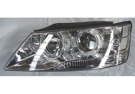 2008-2011 Hyundai Sonata Far Lambası Sol Manuel-Mercekli 6Fişli (H7-H1) (Famella) (Adet) (Oem No:921013K520), image 1
