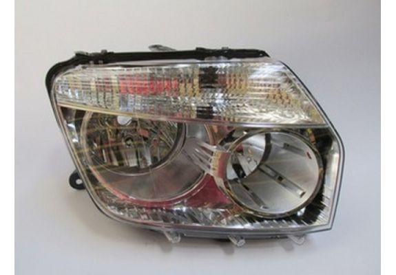 2010-2013 Dacıa Duster Far Lambası Sağ Manuel (İç Aynası Nikelajlı)(H1-H7) 5 Fişli (Ayfar) (Adet) (Oem No:260100067R), image 1