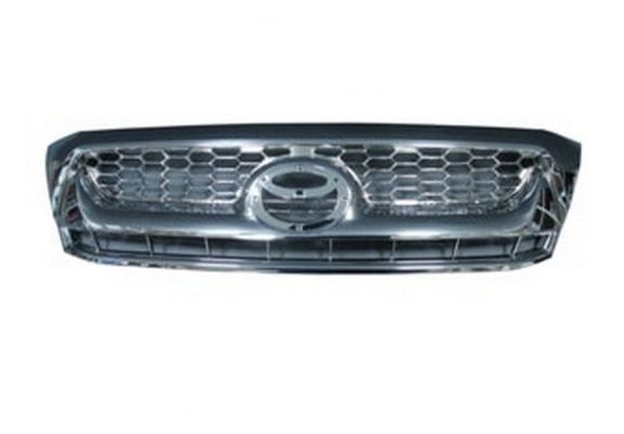 2010-2011 Toyota Hilux Pıck Up Vıgo- D4D Ön Panjur Nikelajlı (İç Peteği Nikelajlı) (My) (Adet) (Oem No:531110K200), image 1