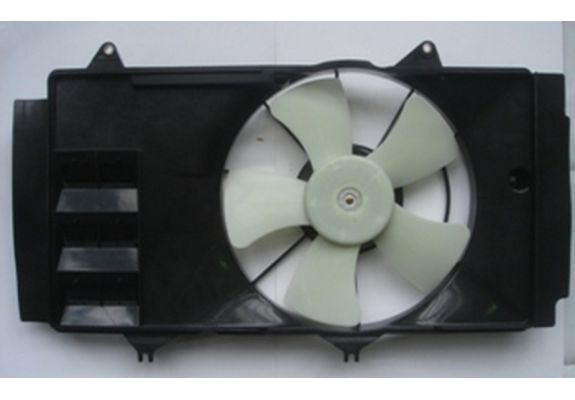 2000-2002 Toyota Yaris Radyatör Fan Davlumbazı Komple 1.4Cc D-4D (5Kanat) (Siyah) (Tw) (Adet) (Oem No:167110N011), image 1