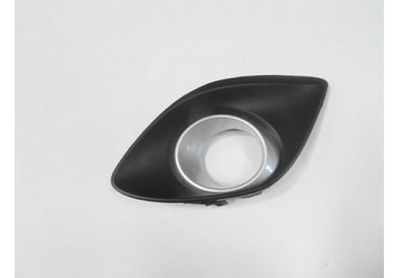 2012-2014 Mazda 2 Hb Sis Lamba Kapağı Sol Sis Delikli-Çerçevesi Gümüş Gri (Tyg) (Adet) (Oem No:Dr6150C20A), image 1