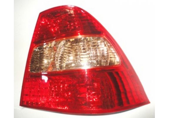 2002-2003 Toyota Corolla Zze121 Stop Lambası Sağ Kırmızı-Şeffaf Sarı (Casp) (E Marklı) (Adet) (Oem No:8155102190), image 1