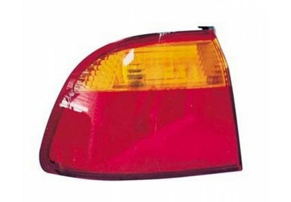 1999-2001 Honda Civic Sd Dış Stop Lambası Sol Kırmızı-Üstü Sarı (Usa Tipi)(Tyc) (Adet) (Oem No:33551S04A51), image 1