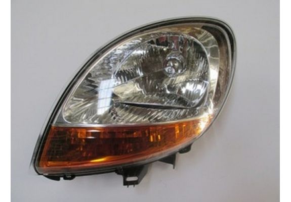 2003-2012 Renault Kangoo Classic Far Lambası Sol Elektrikli-Motorsuz (H4) (Sarı Sinyalli) (Ayfar) (Adet) (Oem No:8200150615), image 1