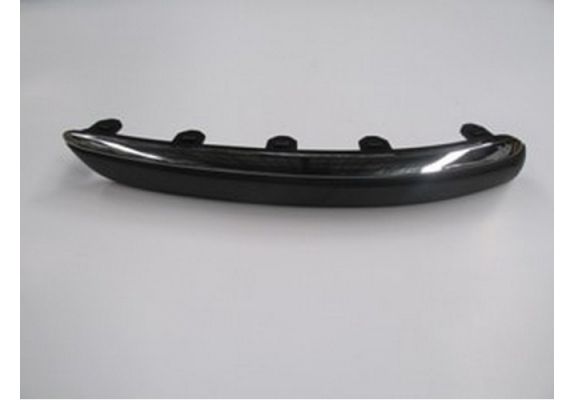 2004-2011 Peugeot 407 Ön Tampon Bandı Sağ Siyah Nikelaj Kaplamalı (Tw) (Adet) (Oem No:7452Cc), image 1