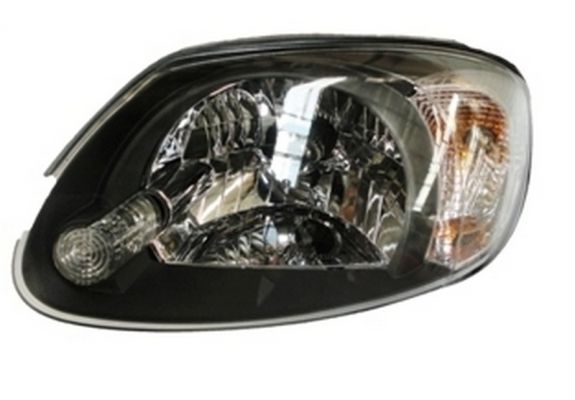 2003-2005 Hyundai Accent Admire Far Lambası Sol Manuel Beyaz Sinyalli (İç Aynası Siyah)(Famella) (Adet) (Oem No:9212025111), image 1