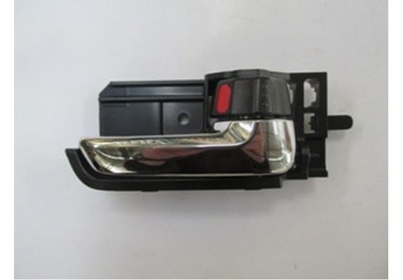 2005-2011 Suzuki Swift Ön Kapı İç Açma Kolu Sağ Siyah-Nikelajlı (Hushan) (Adet) (Oem No:8311063J20F06), image 1