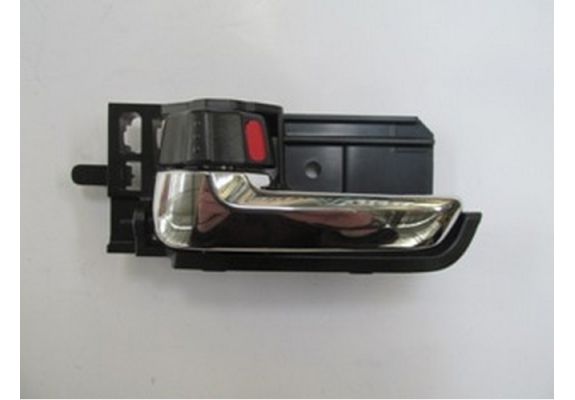 2005-2011 Suzuki Swift Ön Kapı İç Açma Kolu Sol Siyah-Nikelajlı (Hushan) (Adet) (Oem No:8312063J20F06), image 1