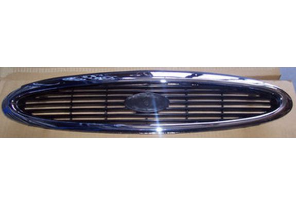 1997-2000 Ford Mondeo Ön Panjur Siyah-Nikelaj Kaplamalı (Benzinli Tip) (Tyg) (Adet) (Oem No:2554990), image 1
