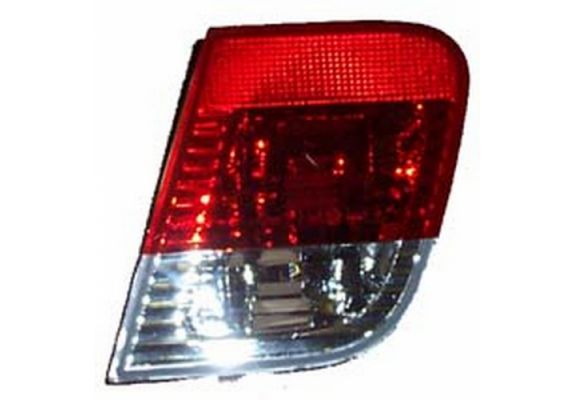 2002-2005 BMW 3 Serisi Sd- İç Stop Lambası Sol Kırmızı-Beyaz (Şeffaf) (Tyc) (Adet) (Oem No:63216910537), image 1