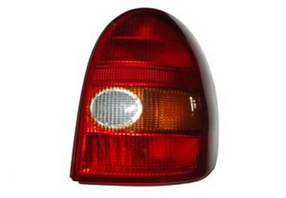 1993-2000 Opel Corsa B Stop Lambası Sağ Sarı-Kırmızı-Füme 3 Kapı (Famella) (Adet) (Oem No:90444143), image 1