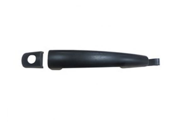 2012-2018 Peugeot 208 Ön Kapı Dış Açma Kolu Sağ Siyah (Pütürlü Tip) (Anahtar Deliksiz) (Adet) (Oem No:9101Cr), image 1