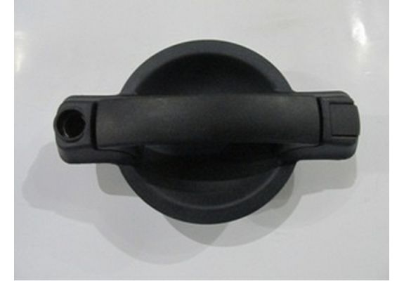 2001-2005 Fiat Doblo Orta Kapı Dış Açma Kolu Sağ Siyah  (Adet) (Oem No:735309961), image 1