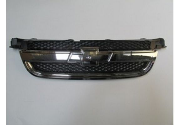 2007-2012 Chevrolet Aveo Sd Ön Panjur Siyah (Nikelaj Kaplamalı) (Bfn) (Adet) (Oem No:96648621), image 1