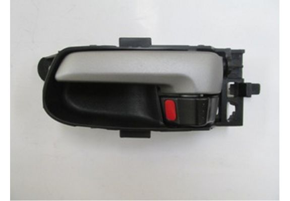 2006-2012 Suzuki Grand Vitara Ön Kapı İç Açma Kolu Sol Siyah (Elceği Gümüş Gri)  (Adet) (Oem No:8313065J10Bwj), image 1