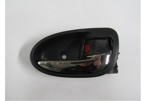 2006-2011 Toyota Yaris On-Arka Kapı İç Açma Kolu Sağ Siyah (Elceği Nikelajlı) (Hushan) (Adet) (Oem No:6920552070B1), image 1