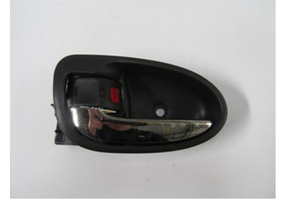 2006-2011 Toyota Yaris On-Arka Kapı İç Açma Kolu Sol Siyah (Elceği Nikelajlı) (Hushan) (Adet) (Oem No:6920652110B1), image 1