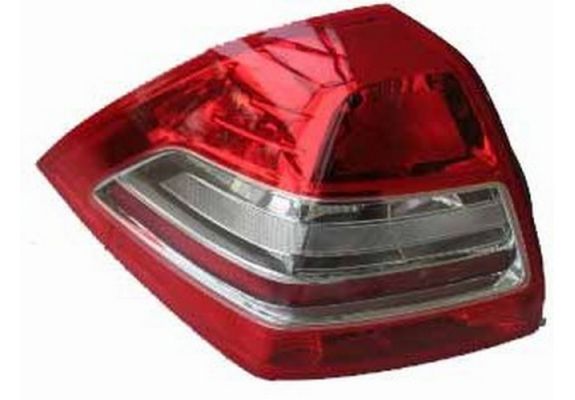 2007-2009 Renault Megane Iı Stop Lambası Sol Kırmızı-Beyaz (Sedan) Makyajlı Tip (Mars) (Adet) (Oem No:8200417345), image 1