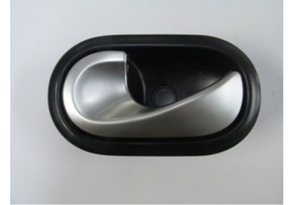 2003-2009 Renault Megane Iı Ön Kapı İç Açma Kolu Sol Siyah (Elceği Gümüş Gri)  (Adet) (Oem No:8200174075), image 1