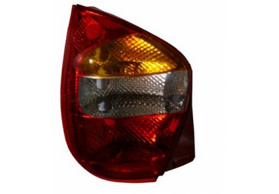 2005-2013 Fiat Palio Stop Lambası Sol Sarı-Kırmızı-Beyaz 3-5 Kapı (Pleksan) (Adet) (Oem No:46845633), image 1
