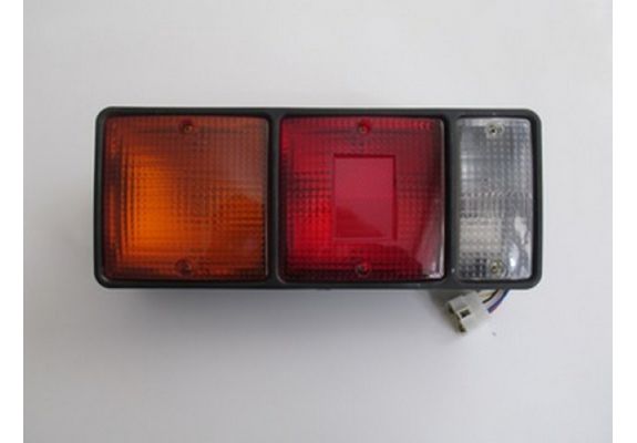 1990-1997 Mitsubishi Canter Fe304 Stop Lambası Sol (Sarı-Kırmızı-Beyaz) (Küçük Tip) (Famella) (Adet) (Oem No:Mb098055), image 1