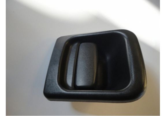 1999-2003 Opel Movano Ön Kapı Dış Açma Kolu Sağ Siyah Pütürlü (Bfn) (Adet) (Oem No:7700352489), image 1