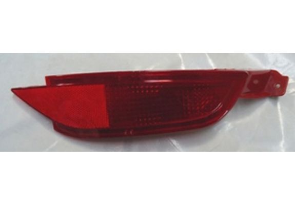 2009-2013 Ford Fiesta Arka Tampon Reflektörü Sağ Kırmızı Sissiz (Famella) (Adet) (Oem No:1552730), image 1