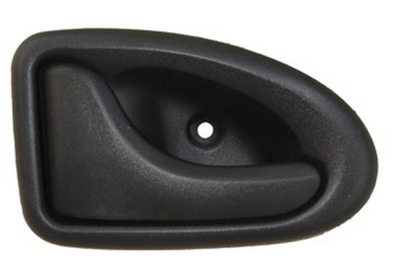 1997-2003 Renault Master Ön Kapı İç Açma Kolu Sağ Siyah (Pütürlü) (Pleksan) (Adet) (Oem No:7700353282), image 1