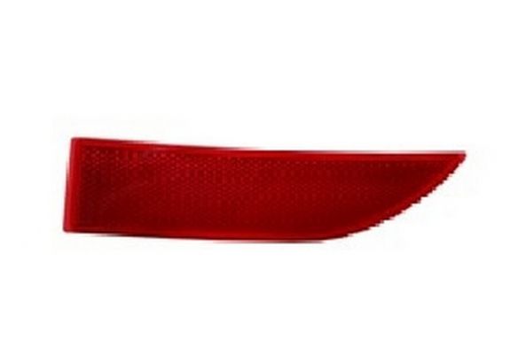 2013-2016 Dacıa Sandero Arka Tampon Reflektörü Sağ Kırmızı (Pleksan) (Adet) (Oem No:265600427R), image 1