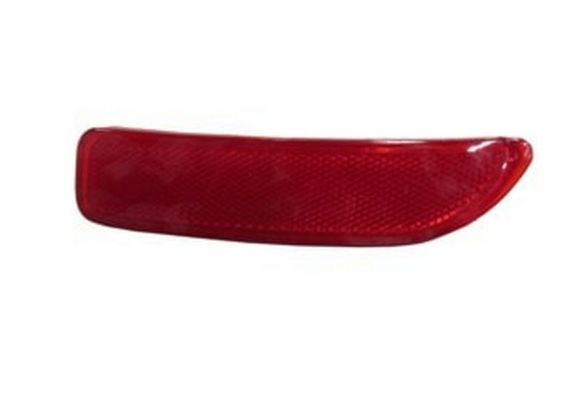 2009-2012 Dacıa Logan Arka Tampon Reflektörü Sol Kırmızı (Pleksan) (Adet) (Oem No:8200751779), image 1