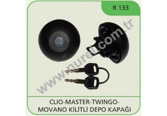 Yakıt Depo Kapağı Kilitli Clio Master Twingo Movano (Adet), image 1