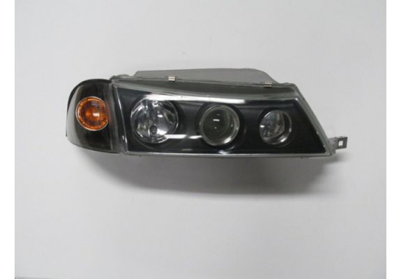 1995-1999 Daewoo Nexia Far Lambası Sağ Manuel Siyah Mercekli-Sinyalli (Famella) (Adet), image 1