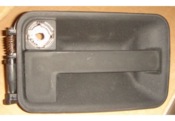 1996-2004 Peugeot Expert Bagaj Kapağı Dış Açma Kolu (Pütürlü Siyah)  (Adet) (Oem No:1472002899), image 1