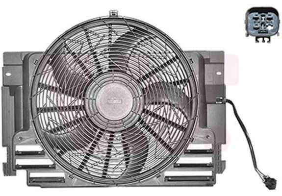 X5 E53 2000 2005 Klima Fan Motoru  (Oem No:64546921381), image 1